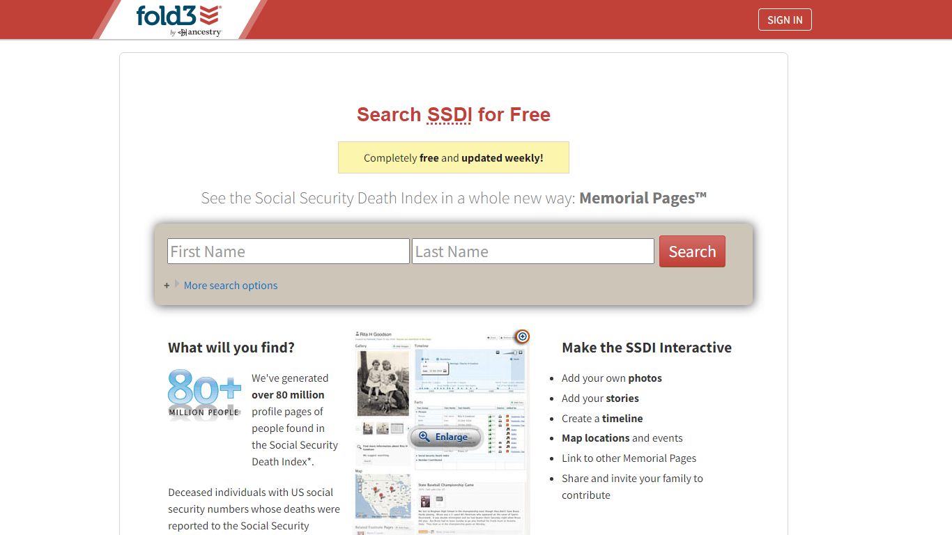 Search SSDI (Social Security Death Index) for Free - Fold3